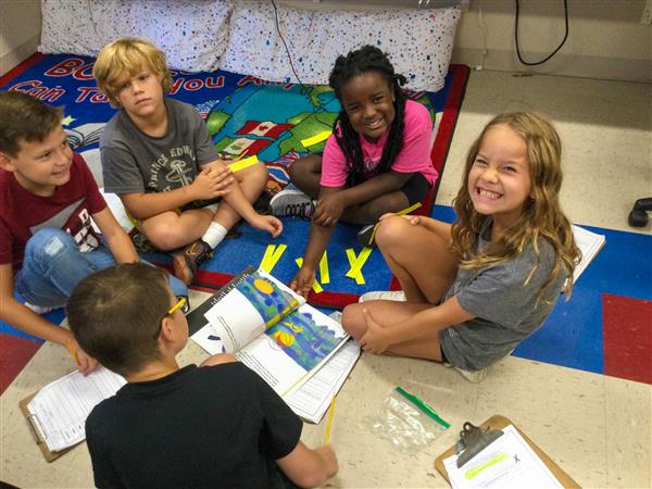 students in classroom
